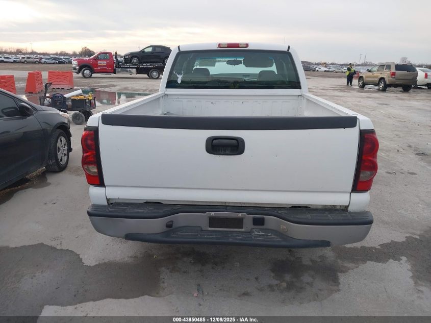 2007 Chevrolet Silverado 1500 Classic Work Truck VIN: 1GCEC19X17Z104327 Lot: 43850485