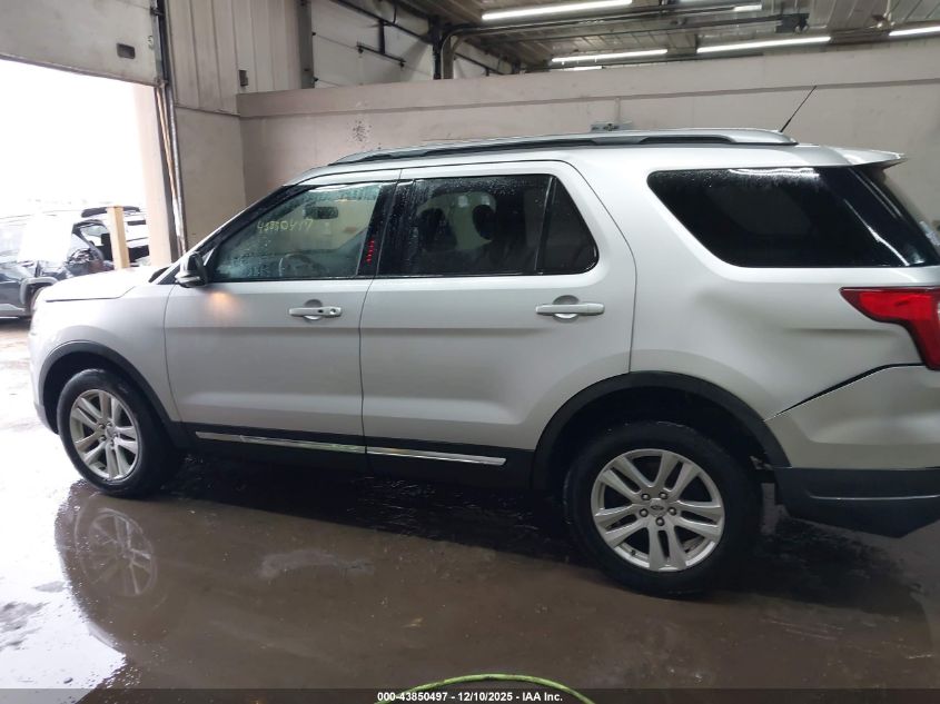 2018 Ford Explorer Xlt VIN: 1FM5K8D87JGB06724 Lot: 43850497