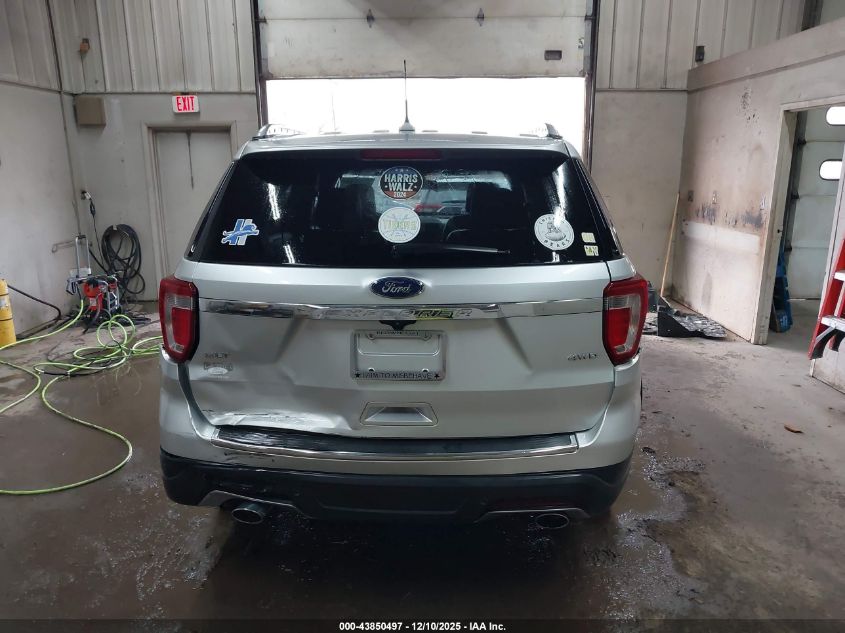 2018 Ford Explorer Xlt VIN: 1FM5K8D87JGB06724 Lot: 43850497