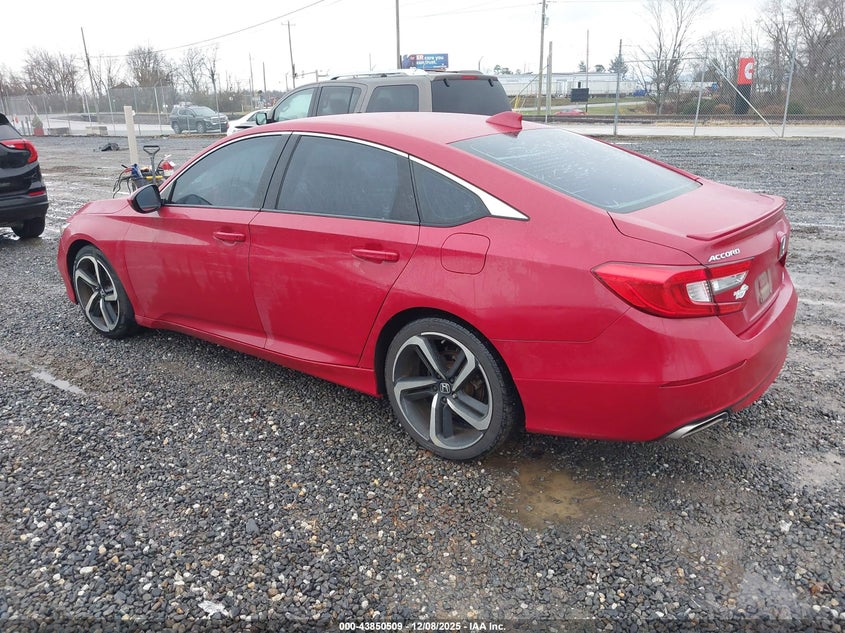 1HGCV1F35JA096811 2018 HONDA ACCORD photo no. 3