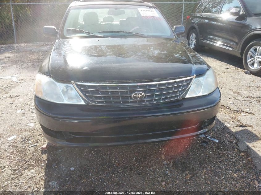2003 Toyota Avalon Xl VIN: 4T1BF28B93U289252 Lot: 43850523