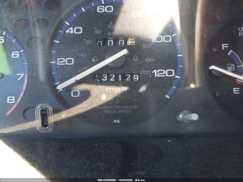 1997 Honda Civic Hx VIN: 1HGEJ7125VL137809 Lot: 43850566