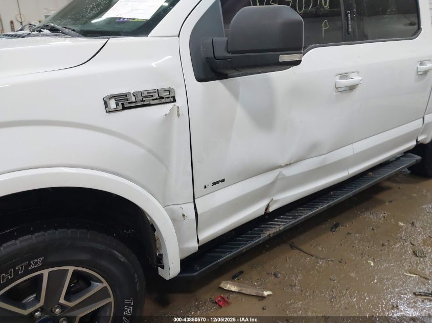 2017 Ford F-150 Xlt VIN: 1FTEW1EP8HFB40161 Lot: 43850570