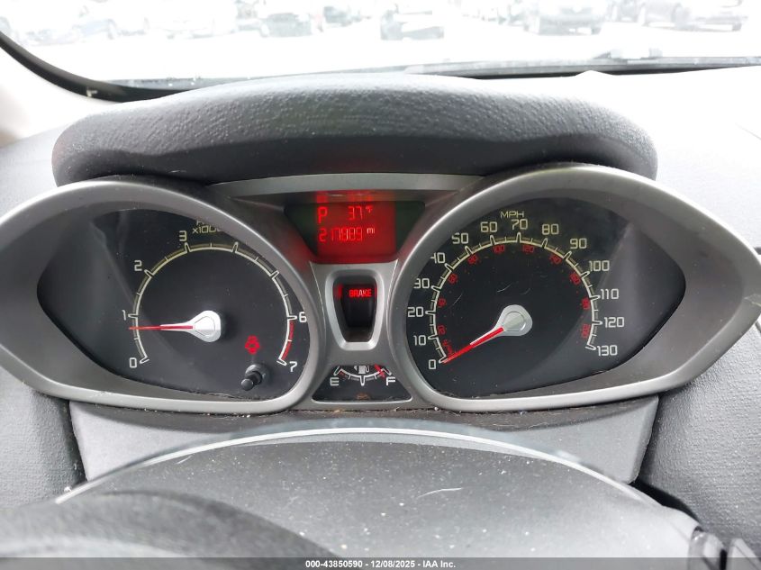 2011 Ford Fiesta Ses VIN: 3FADP4FJ0BM117037 Lot: 43850590