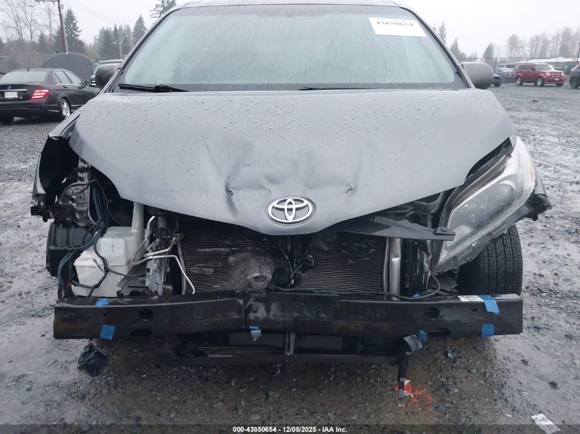 2015 Toyota Sienna Se 8 Passenger VIN: 5TDXK3DC7FS560070 Lot: 43850654