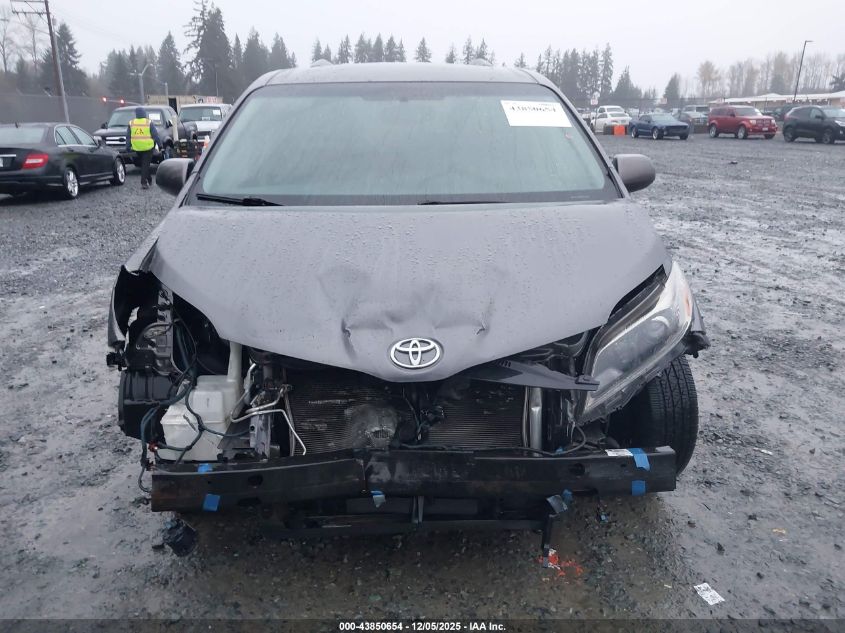 2015 Toyota Sienna Se 8 Passenger VIN: 5TDXK3DC7FS560070 Lot: 43850654