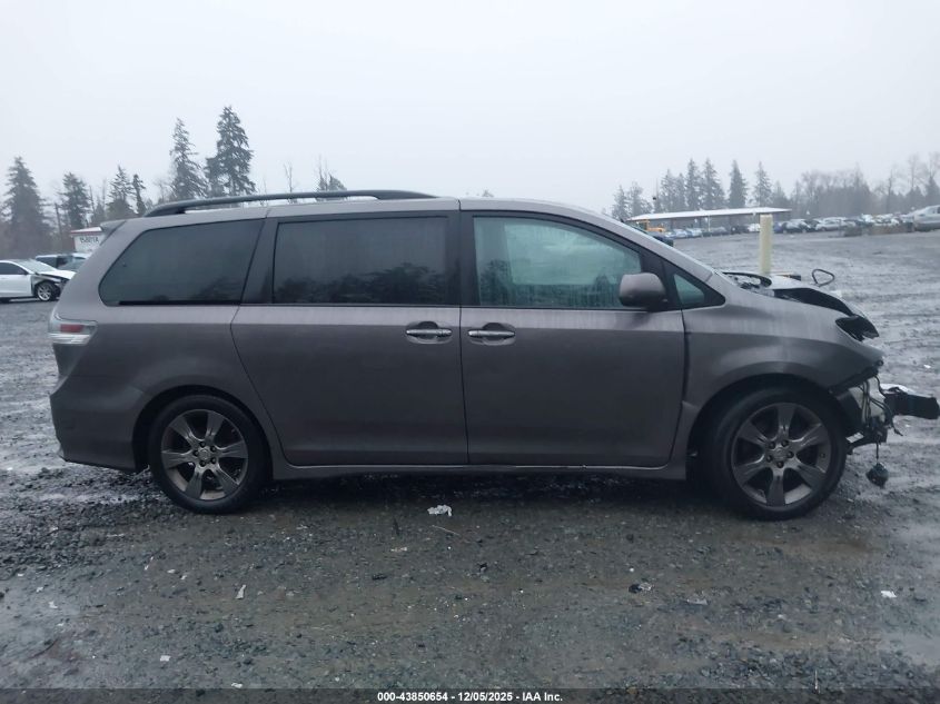 2015 Toyota Sienna Se 8 Passenger VIN: 5TDXK3DC7FS560070 Lot: 43850654