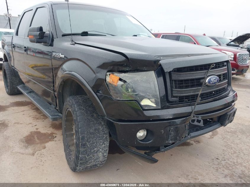 2014 Ford F-150 Fx2 VIN: 1FTFW1CF2EFC92527 Lot: 43850673