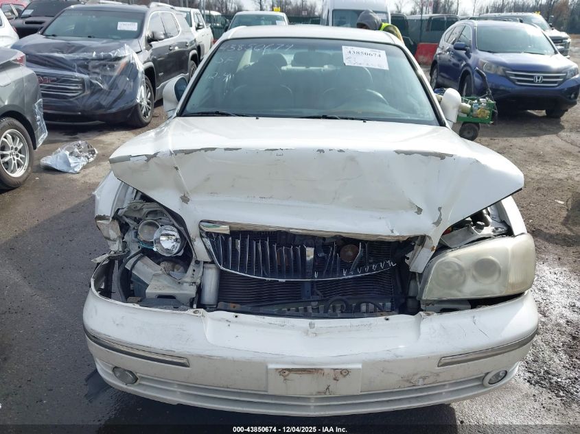 2004 Hyundai Xg350 L VIN: KMHFU45E04A348600 Lot: 43850674