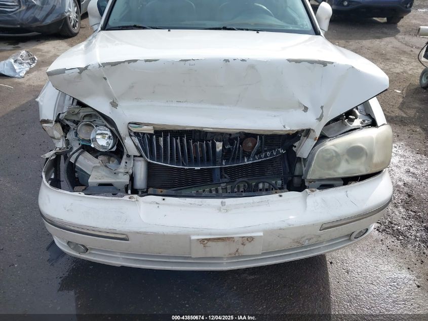 2004 Hyundai Xg350 L VIN: KMHFU45E04A348600 Lot: 43850674