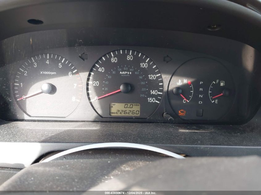 2004 Hyundai Xg350 L VIN: KMHFU45E04A348600 Lot: 43850674