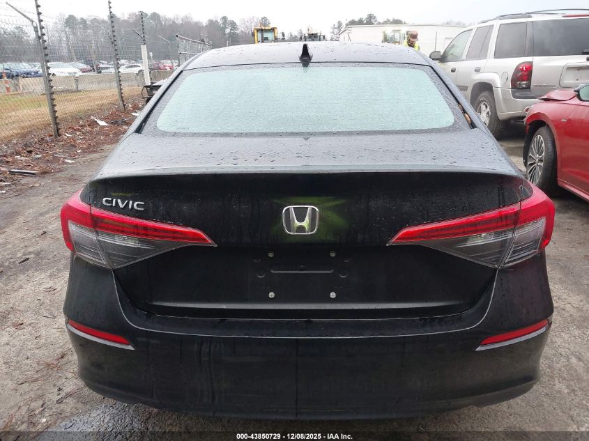 2023 Honda Civic Lx VIN: 2HGFE2F27PH553932 Lot: 43850729