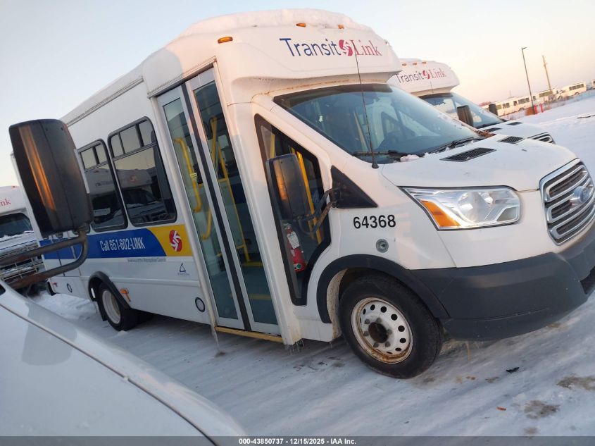 2018 Ford Transit-350 Cutaway VIN: 1FDES8PM8JKB07077 Lot: 43850737