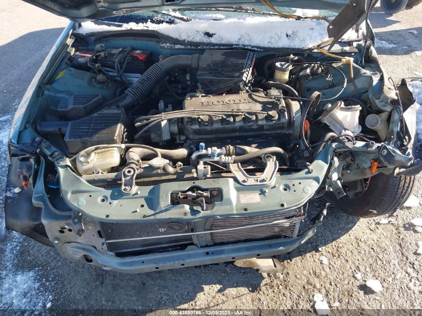 2000 Honda Civic Value Package VIN: 2HGEJ6618YH537519 Lot: 43850766