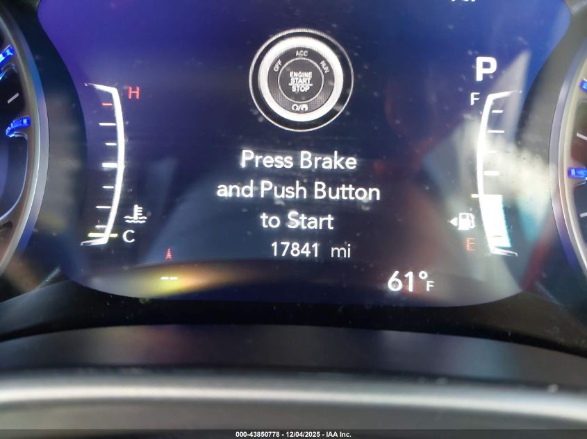 2025 Chrysler Pacifica Select VIN: 2C4RC1BGXSR575276 Lot: 43850778