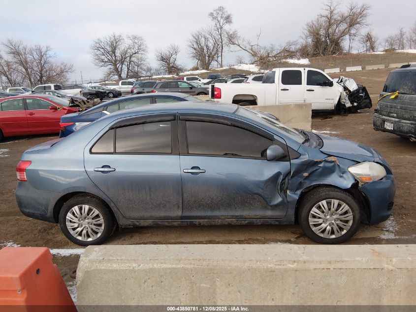 2012 Toyota Yaris VIN: JTDBT4K3XCL029295 Lot: 43850781