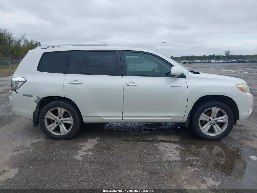 2008 Toyota Highlander Limited VIN: JTEDS42A382050959 Lot: 43850784