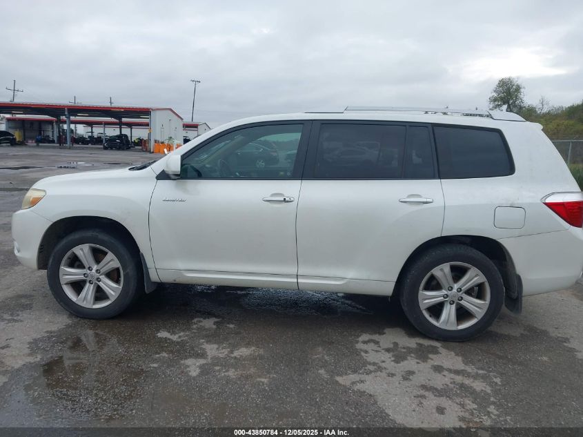 2008 Toyota Highlander Limited VIN: JTEDS42A382050959 Lot: 43850784