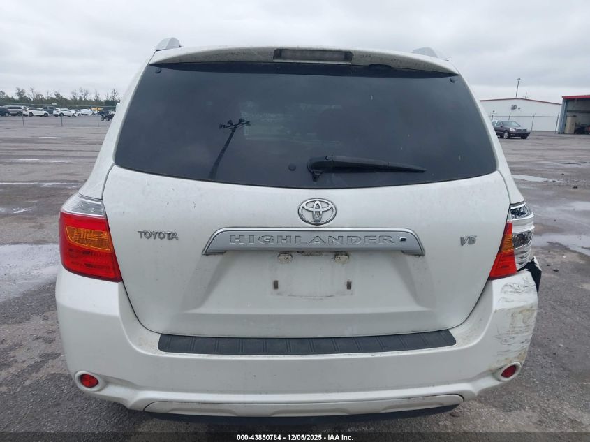 2008 Toyota Highlander Limited VIN: JTEDS42A382050959 Lot: 43850784