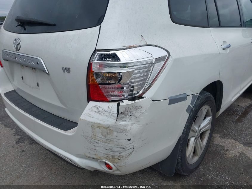 2008 Toyota Highlander Limited VIN: JTEDS42A382050959 Lot: 43850784