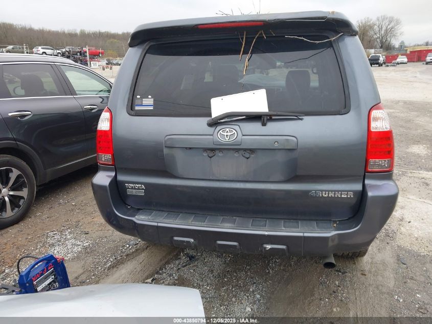 2006 Toyota 4Runner Limited V6 VIN: JTEZU17R968046941 Lot: 43850794