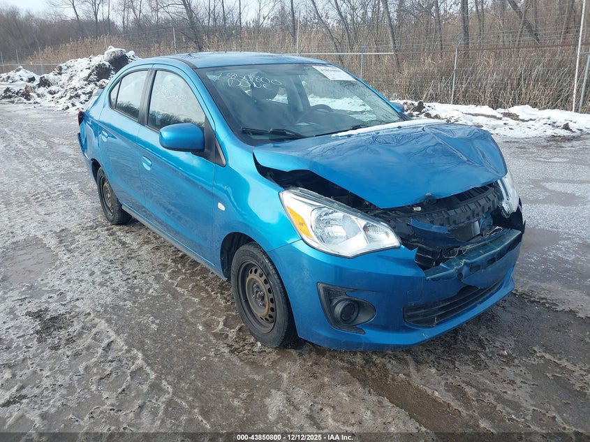 ML32F3FJ4KHF01217 2019 Mitsubishi Mirage G4 Es auction photo 1