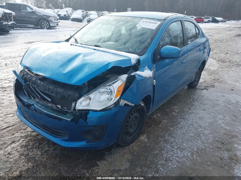 ML32F3FJ4KHF01217 2019 MITSUBISHI MIRAGE photo no. 2