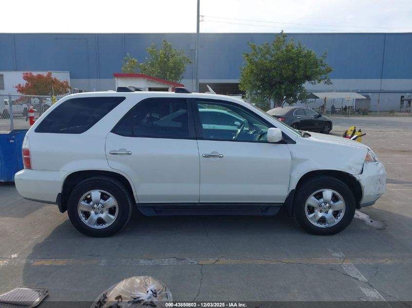 2006 Acura Mdx VIN: 2HNYD18296H542912 Lot: 43850803