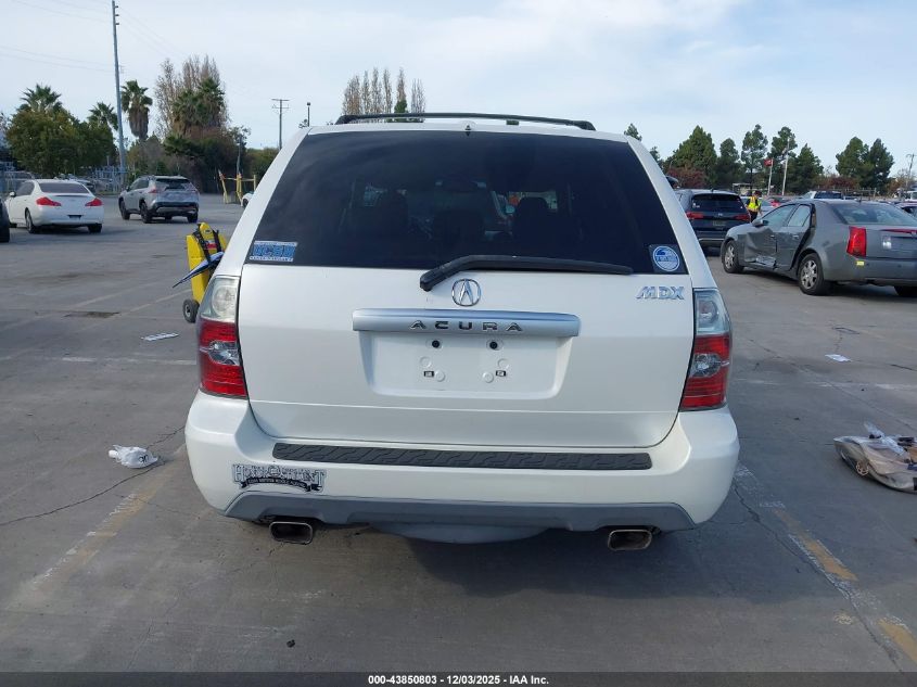 2006 Acura Mdx VIN: 2HNYD18296H542912 Lot: 43850803