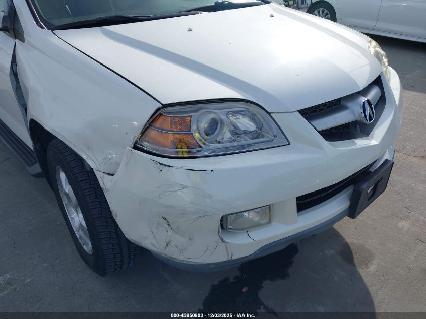 2006 Acura Mdx VIN: 2HNYD18296H542912 Lot: 43850803