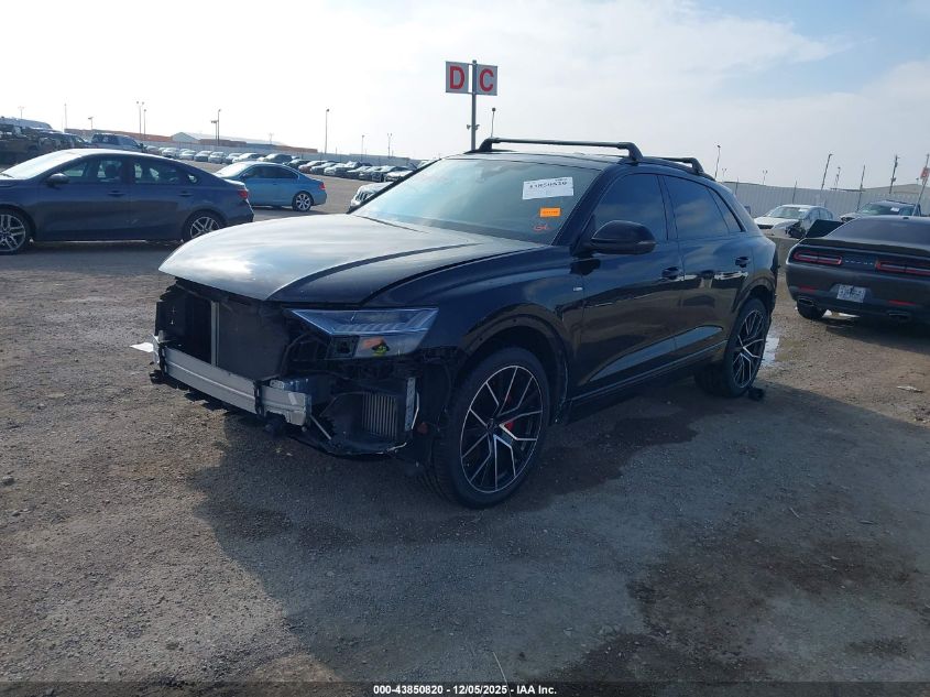 2022 Audi Q8 Prestige 55 Tfsi Quattro Tiptronic VIN: WA1FVBF19ND021432 Lot: 43850820