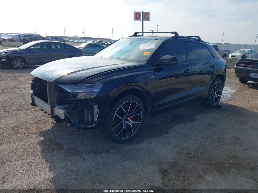 2022 Audi Q8 Prestige 55 Tfsi Quattro Tiptronic VIN: WA1FVBF19ND021432 Lot: 43850820