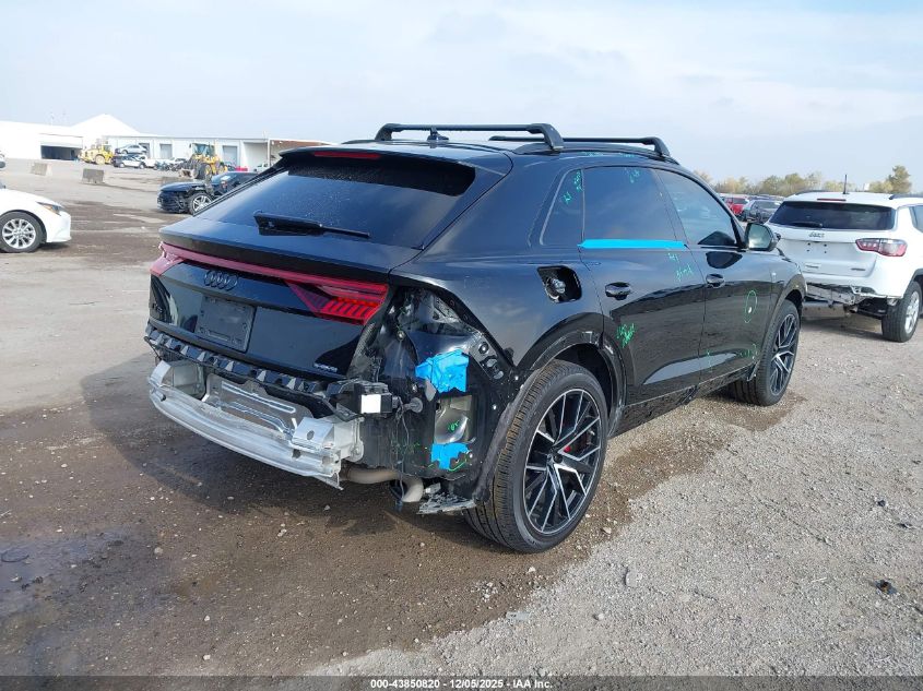 2022 Audi Q8 Prestige 55 Tfsi Quattro Tiptronic VIN: WA1FVBF19ND021432 Lot: 43850820