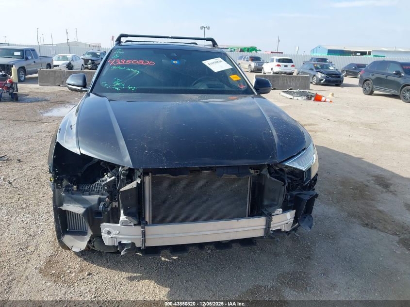 2022 Audi Q8 Prestige 55 Tfsi Quattro Tiptronic VIN: WA1FVBF19ND021432 Lot: 43850820