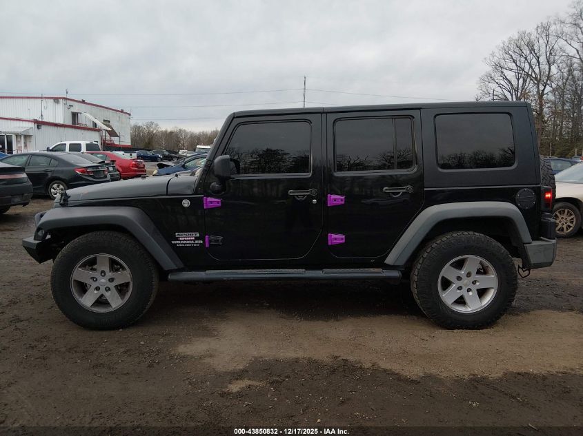 2010 Jeep Wrangler Unlimited Sport VIN: 1J4BA3H1XAL105109 Lot: 43850832