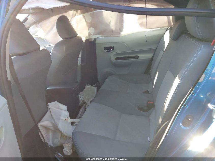 2014 Toyota Prius C Four VIN: JTDKDTB37E1559410 Lot: 43850859