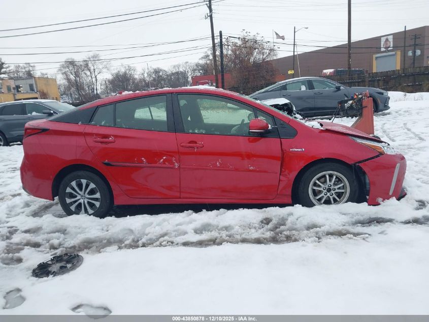 2022 Toyota Prius Le Awd-E VIN: JTDL9MFU7N3033250 Lot: 43850878