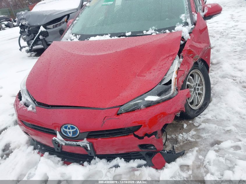 2022 Toyota Prius Le Awd-E VIN: JTDL9MFU7N3033250 Lot: 43850878