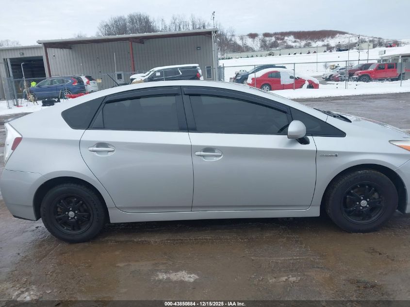 2013 Toyota Prius Two VIN: JTDKN3DU1D1628187 Lot: 43850884