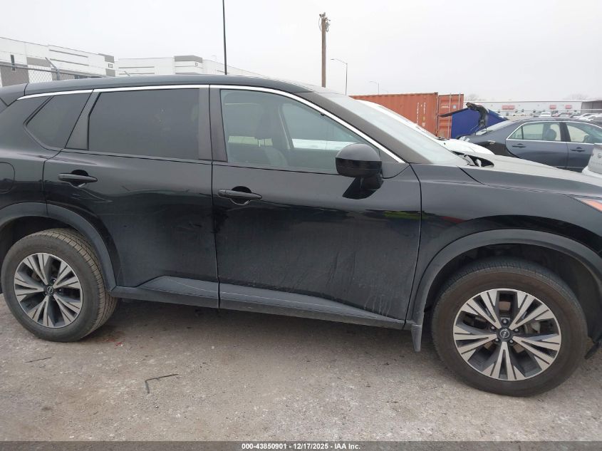 2023 Nissan Rogue Sv Fwd VIN: JN8BT3BAXPW431402 Lot: 43850901
