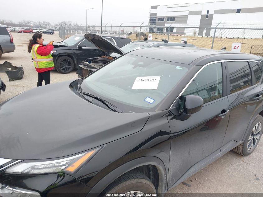 2023 Nissan Rogue Sv Fwd VIN: JN8BT3BAXPW431402 Lot: 43850901