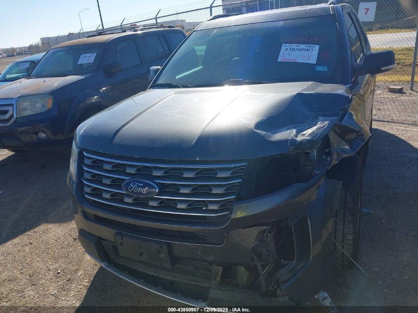 2016 Ford Explorer Xlt VIN: 1FM5K7D83GGD26901 Lot: 43850907