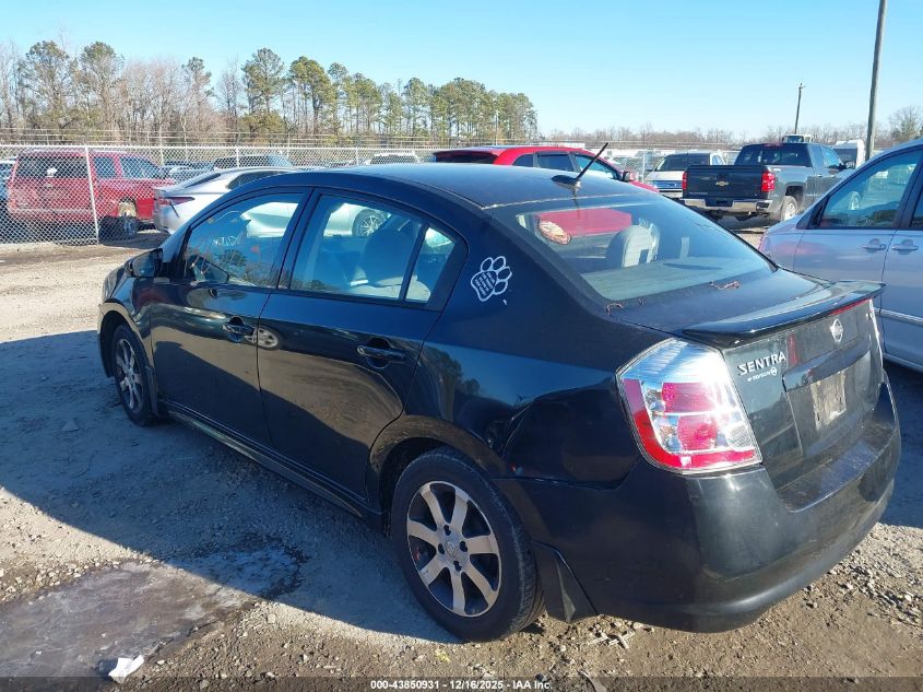 2012 Nissan Sentra 2.0 Sr VIN: 3N1AB6AP0CL757472 Lot: 43850931