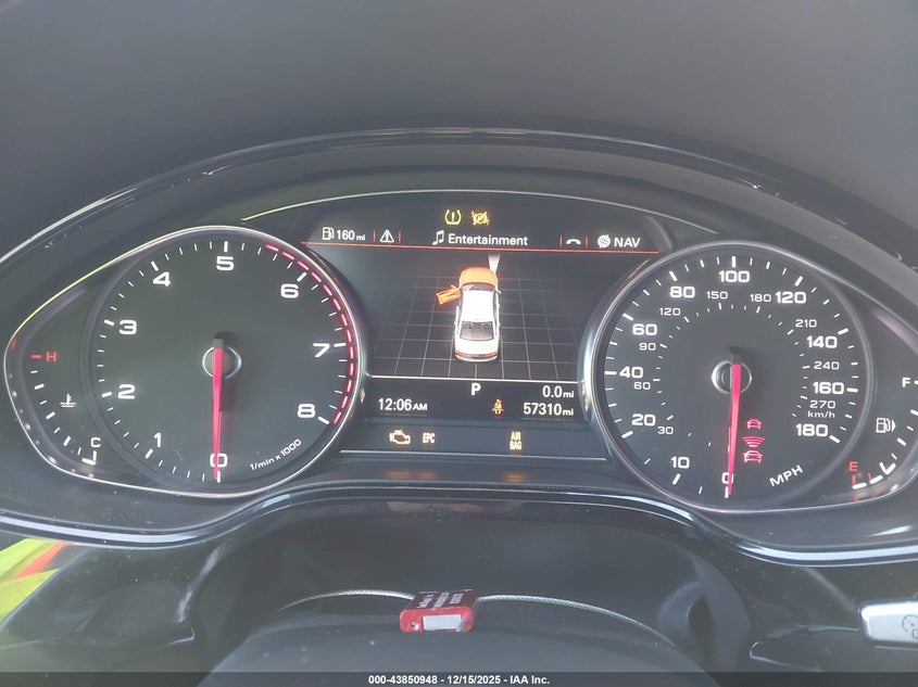 2018 Audi A8 L 4.0T Sport VIN: WAU43AFD2JN000303 Lot: 43850948