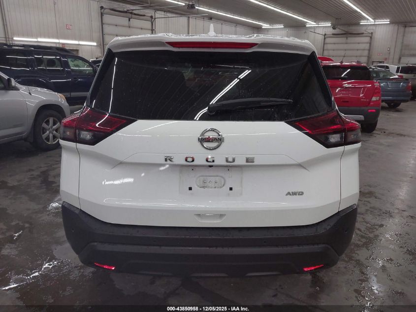 2021 Nissan Rogue S Intelligent Awd VIN: 5N1AT3AB4MC737568 Lot: 43850958