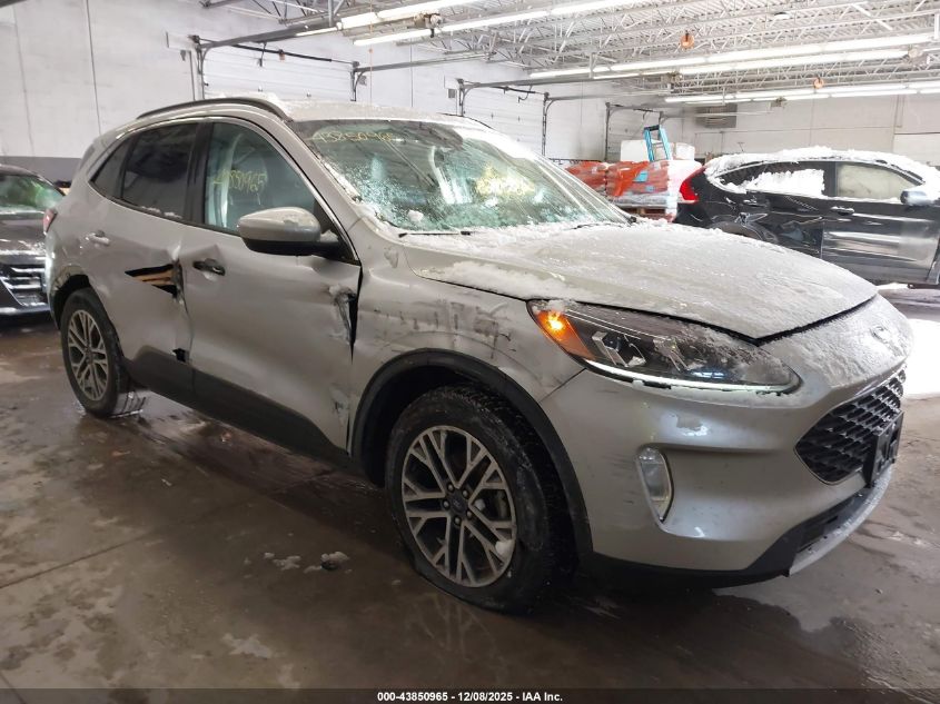 2020 Ford Escape Sel VIN: 1FMCU9H66LUB21378 Lot: 43850965