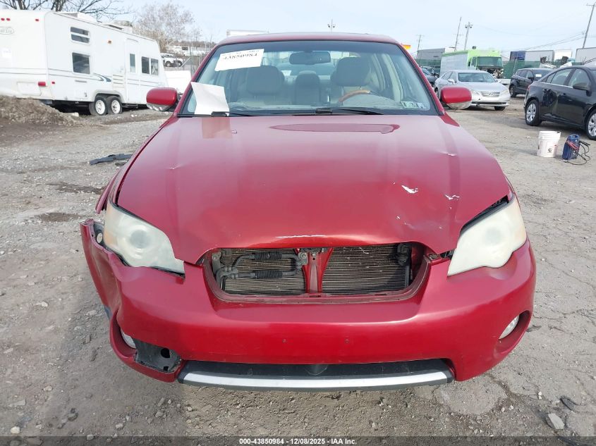 2006 Subaru Outback 3.0R L.l. Bean Edition VIN: 4S4BL86C964220122 Lot: 43850984