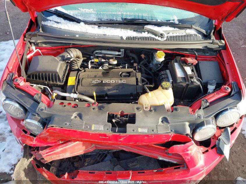 2014 Chevrolet Sonic Ls Auto VIN: 1G1JA6SH6E4144913 Lot: 43851014