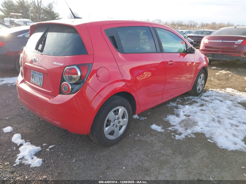 2014 Chevrolet Sonic Ls Auto