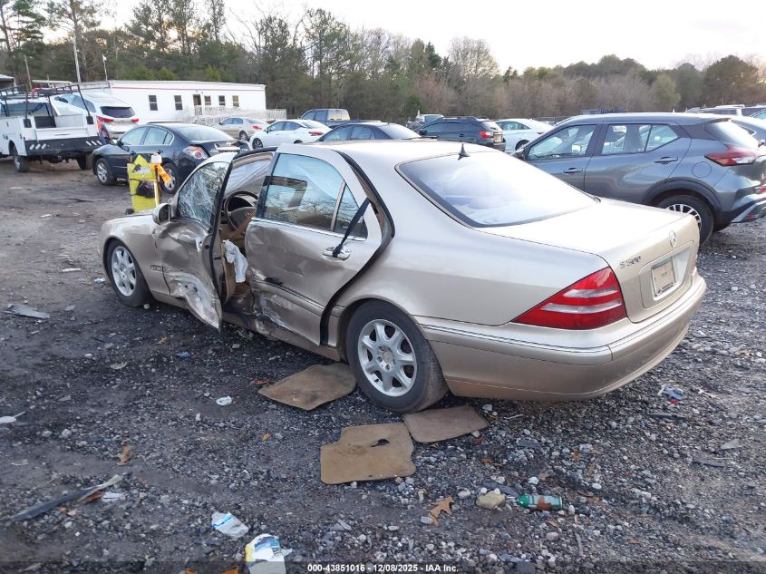 2001 Mercedes-Benz S 500